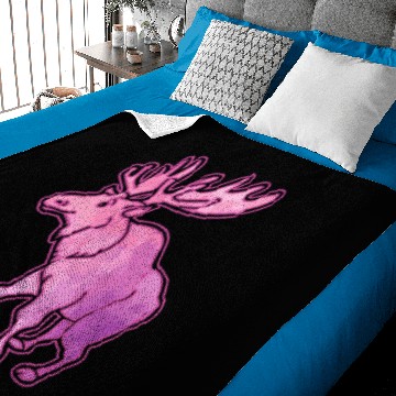 Discover Moose Happy Baby Blankets