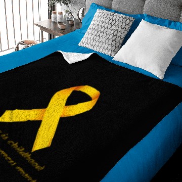 Discover childhood cancer awareness Baby Blankets