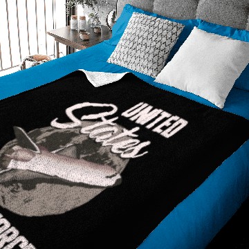 Discover united states space force Baby Blankets