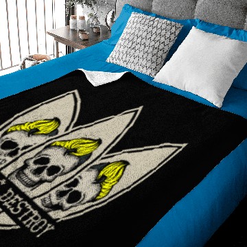 Discover Surf and Destroy Baby Blankets