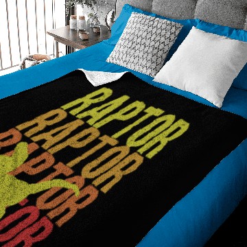 Discover Velociraptor Baby Blankets