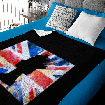 Discover God Save The Queen Baby Blankets