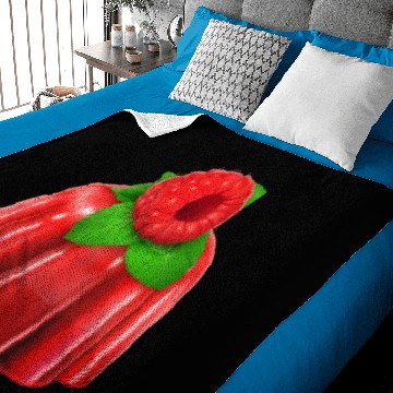 Discover jelly with raspberry Baby Blankets