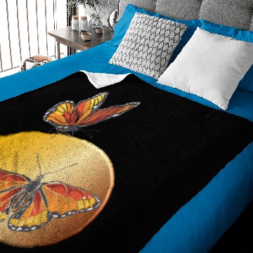 Discover Butterfly Monarch Baby Blankets