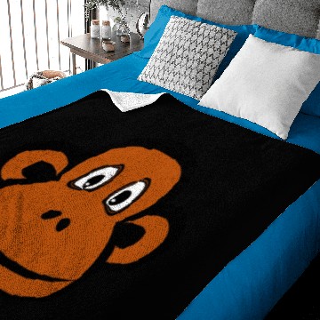 Discover Monkey Face Baby Blankets