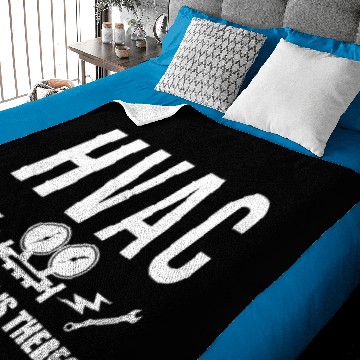 Discover HVAC Technician Hvac Tech Heating Ventilation Baby Blankets