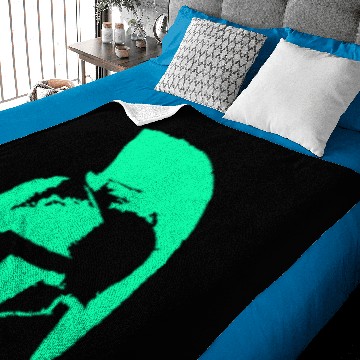 Discover Sparta - turquoise Baby Blankets