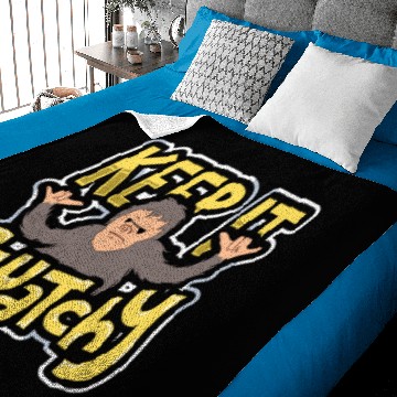 Discover Yeti Sasquatch Bigfoot hiking outing gift Baby Blankets