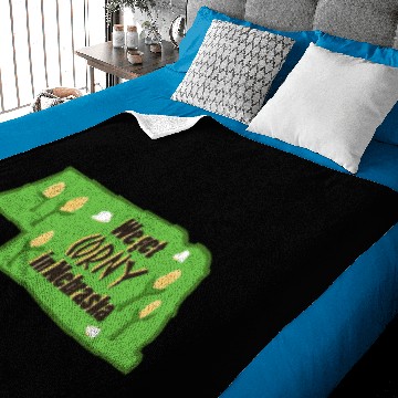 Discover Corny Nebraska Baby Blankets