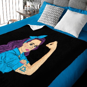 Discover Zodiac Libra Girl Unbreakable Baby Blankets