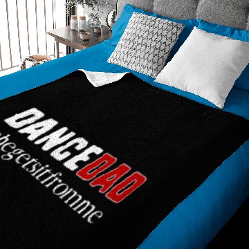 Discover Dance Dad Hashtag Female Dancer for dark Baby Blankets