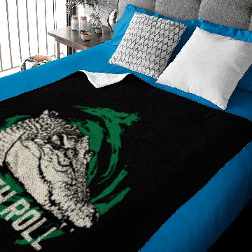 Discover Animal Print Gift Crocodile Baby Blankets