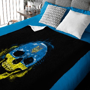 Discover Skull Ukraine Baby Blankets