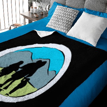 Discover Homeschool Adventure Dad Baby Blankets