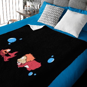 Discover Hungry Ponyo Baby Blankets