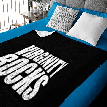 Discover Virginity Rocks Baby Blankets