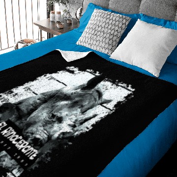 Discover Animal Print - El Rinoceronte Baby Blankets