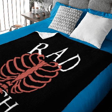 Discover Rad Tech Embroidered Fleece Full Zip skeleton Baby Blankets