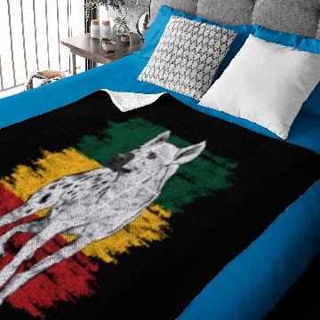 Discover Animal Print Gift Hyena Baby Blankets