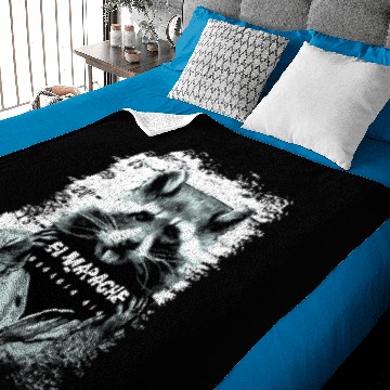 Discover Animal Print Gift El Mapache Baby Blankets