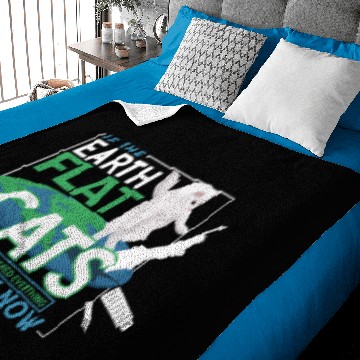 Discover FLAT EARTH: Flat Earth Baby Blankets