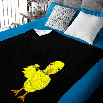 Discover Piccolo Chick Text Baby Blankets