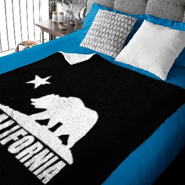 Discover California BEAR Baby Blankets