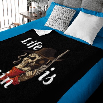 Discover life is pain Baby Blankets