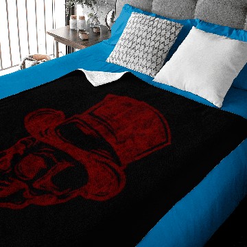 Discover Red Skull Baby Blankets