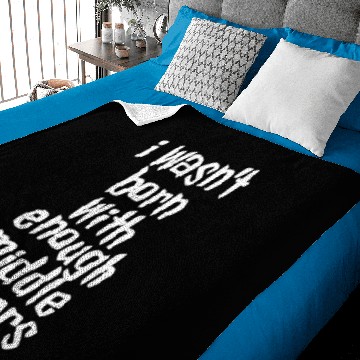 Discover middle finger Baby Blankets