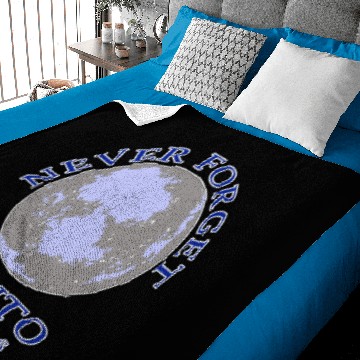 Discover Pluto Never Forget Baby Blankets