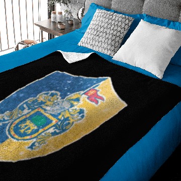 Discover Jalisco Flag Shield Baby Blankets
