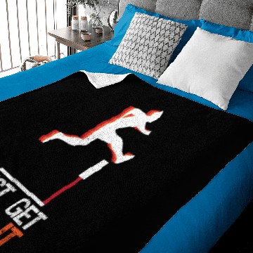 Discover Cool TRACK & FIELD Baby Blankets: Just Get Over It