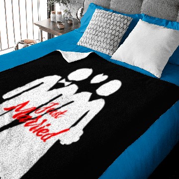Discover Just Married Baby Blankets