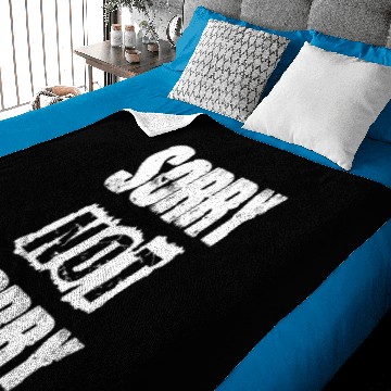 Discover Sorry not Sorry Baby Blankets
