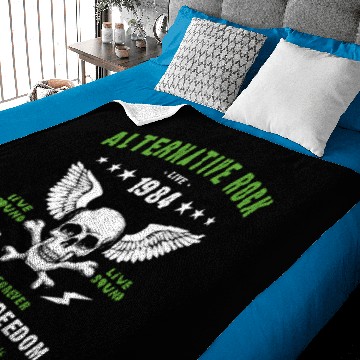 Discover ALTERNATIVE ROCK Baby Blankets