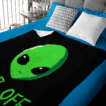 Discover F Off Baby Blankets