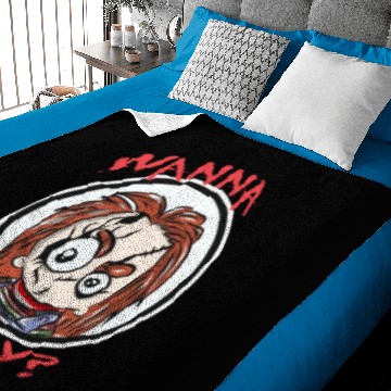 Discover Halloween Chucky Horror Baby Blankets