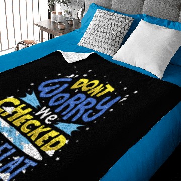 Discover Conspiracy Theory Flat Earth Evolution Gift Idea Baby Blankets