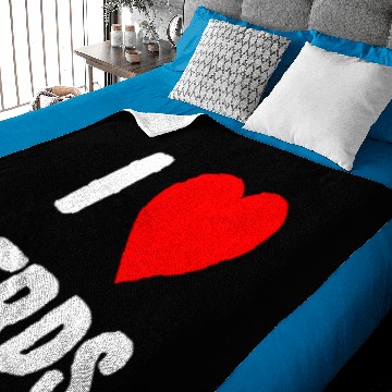 Discover I Love Nerds Baby Blankets