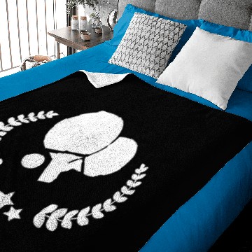 Discover Ping Pong Badge Baby Blankets