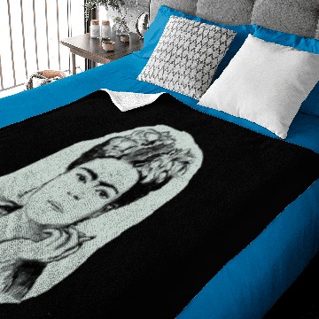 Discover Frida Kahlo Baby Blankets