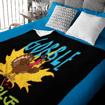 Discover Gobble Till You Wobble Baby Blankets