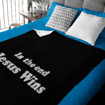 Discover Jesus Wins Christ Christian Baby Blankets