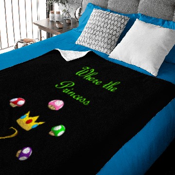 Discover Princess Peach Baby Blankets