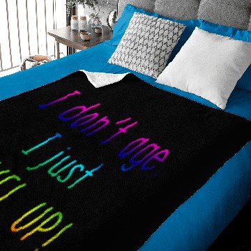 Discover I Don't Age I Just Level Up Baby Blankets