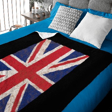 Discover Union Jack Vertical Vintage Baby Blankets