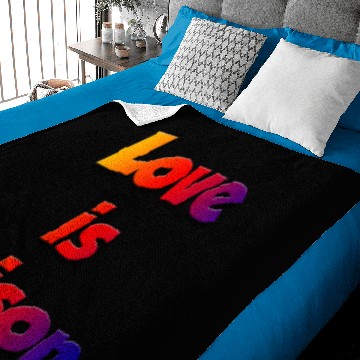 Discover LOVE IS POISON Baby Blankets