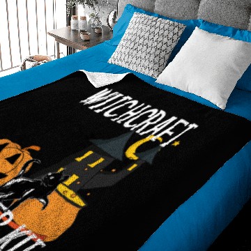 Discover Witchcraft Starter Kit Cat Witch Funny design For Baby Blankets