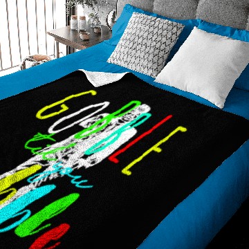 Discover Gobble till you wobble Baby Blankets